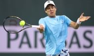 Mackenzie McDonald at the 2023 BNP Paribas Open.
